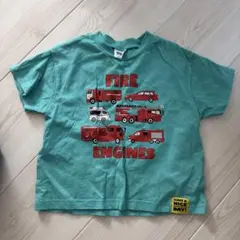 ブリーズ 働くくるま 消防車 救急車 Tシャツ 100