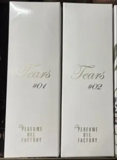 The PERFUME OIL FACTORY 限定Tears #01 #02 The PERFUME OIL FACTORY 限定Tears #01 #02 - メルカリ