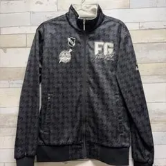FILA ゴルフジャケット 黒 ハウンドトゥース　Mサイズ
