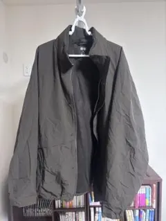UNIQLO XXL ダークブラウン ナイロンジャケット