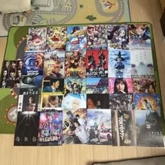 日本のアニメと邦画のチラシ31枚