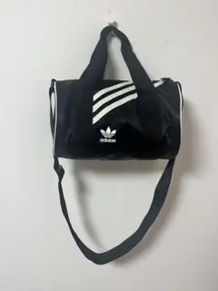 adidas ブラック2way ミニボストンバッグ