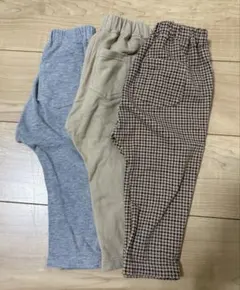 GU サマナルパンツ 90cm 3点まとめ売り ※バラ売り不可