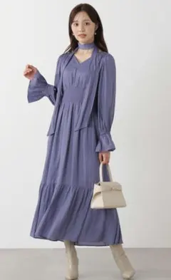 【3/6〜出品を一時停止】プロポーションボディドレッシング　ギャザーワンピース