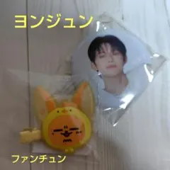 TXT ヘアクリップ ファンチュン　缶バッジヨンジュン２点セット