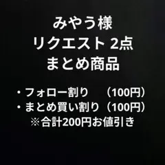 みやう様 リクエスト 2点 まとめ商品