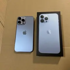 iPhone 13Pro MAX 256GB シエラブルー　置き型充電器付き