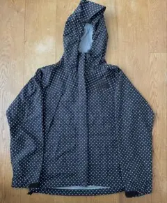 THE NORTH FACE ドット柄マウンテンパーカー(茶色×白)