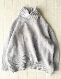 Audrey and John Wad ウール100% タートルネック　セーター