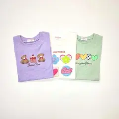 子供服 女の子 130cm 長袖 Tシャツ まとめ売り 新品 YFN51