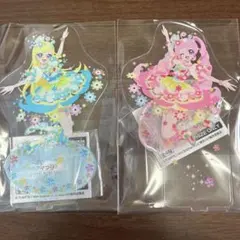 ナムコ限定　アイプリ アクリルスタンド フラワーバズリウム　ひまり　みつき