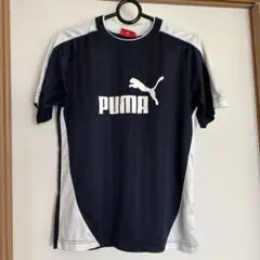 PUMA プーマ 半袖Tシャツ ネイビー ホワイト スポーツウェア