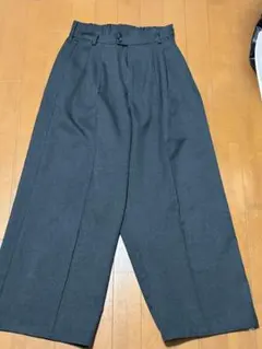 Casper John イミテーションウールバギースラックス　ブラックのサムネイル