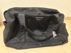 PEANUTS スヌーピー ボストンバッグ ブラック