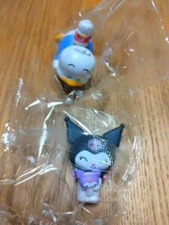 サンリオ　ぬいぐるみといっしょ　フィギュア　クロミ　あひるのペックル