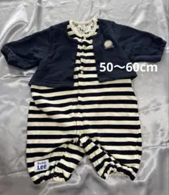 【値下げ中】Buddy Lee ロンパース ストライプ 50-60cm