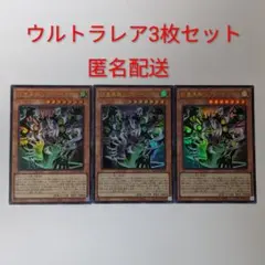 ① 遊戯王 狂嵐異解△プルートニオン ウルトラレア 3枚セット