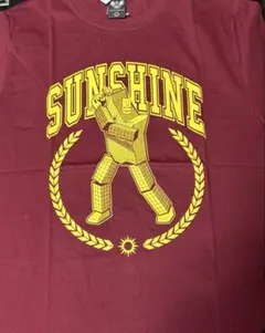 サンシャイン スウィング Tシャツ Mサイズ キン肉マン バーガンディ