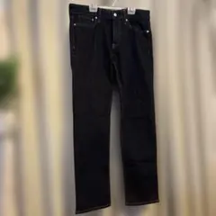 Calvin Klein Jeans ダークブルー ストレートデニム