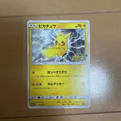 ピカチュウ：「ピカピカ！ピカチュウ！プロモカードキャンペーン！」 PROMO …