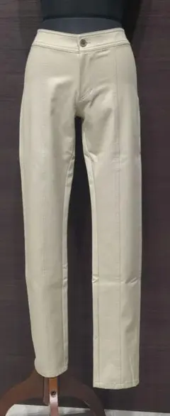 GEORGES RECH ベージュ スリムフィット カジュアルパンツ