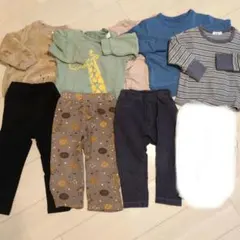 90.95.100　まとめ売り　保育園　男の子　冬　8着