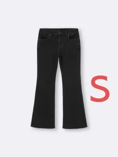 GU　スリムフレアジーンズ　S　丈標準