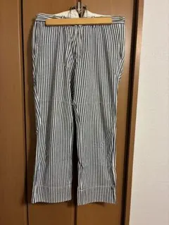 sett ヒッコリー ワークパンツ クロップド丈のサムネイル