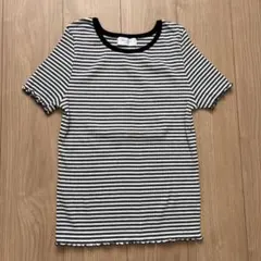 OPAQUE.CLIP ボーダー 半袖 Tシャツ　Mサイズのサムネイル