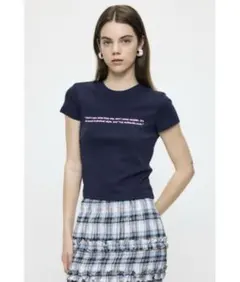 MOUSSY TINY LETTERED Tシャツのサムネイル