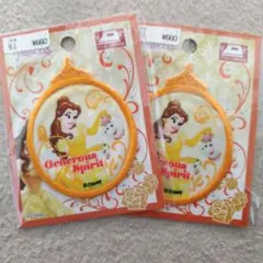 【新品・未開封】ディズニー ベル　 刺繍ワッペン　 2個セット