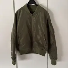 オリーブ MA-1ジャケット