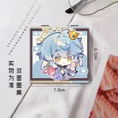 星穹鉄道 サンデー キャラミラー 7cm 可愛い両面デザイン