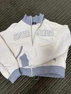 SISTER JENNI セットアップ 140cm アイボリー/グレー