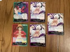 ワンピースカード モンキー・D・ルフィ リーダー 2枚セット - メルカリ