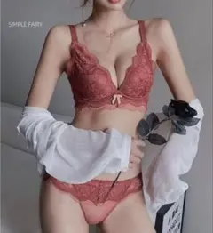 ノンワイヤーブラ　ブラ　ランジェリー　レース　セクシー　盛りブラ　ナイトブラ
