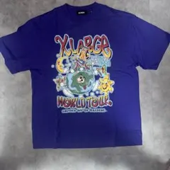 XLARGE 紫 Tシャツ Lサイズ ワールドツアー