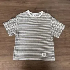 ボーダー柄 半袖Tシャツ Lサイズのサムネイル