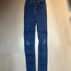 ダークブルー ストレートデニム Sサイズ