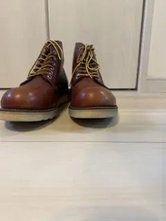 レッドウィング ベックマン型 ブラウンレザー ワークブーツ 26.5cm