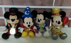 ミッキーマウス ぬいぐるみ 4体セット