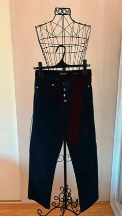 BANANA REPUBLIC ブラック ストレートジーンズ M26美品