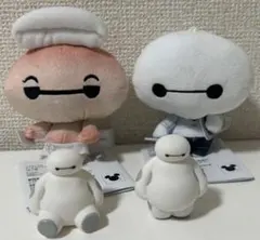 ベイマックス でっかちマスコット & ソフビ ミニフィギュア 4点セット