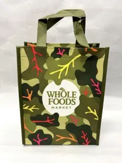 【新品未使用】WHOLE FOODS MARKETオリジナルエコトートバッグ迷彩