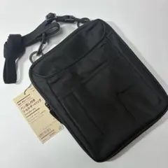 【無印良品新品未使用】ペン差し付きショルダーバッグ　ベルトポーチとして使用可能