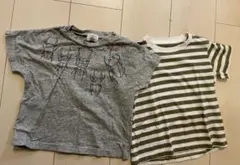 半袖Tシャツ　2点セット　100cm 無印良品