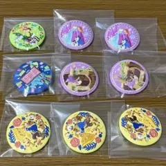 ディズニー　刺繍缶バッジ