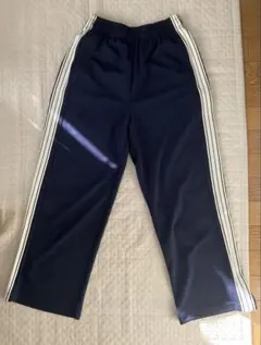 coca カットジョーゼットサイドラインパンツ　ネイビー　Mサイズ