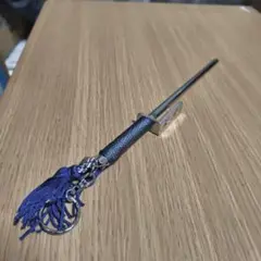 紫房の十手キーホルダー