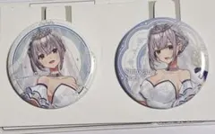 一番くじ wedding dress style 缶バッジ 白銀ノエル 通常